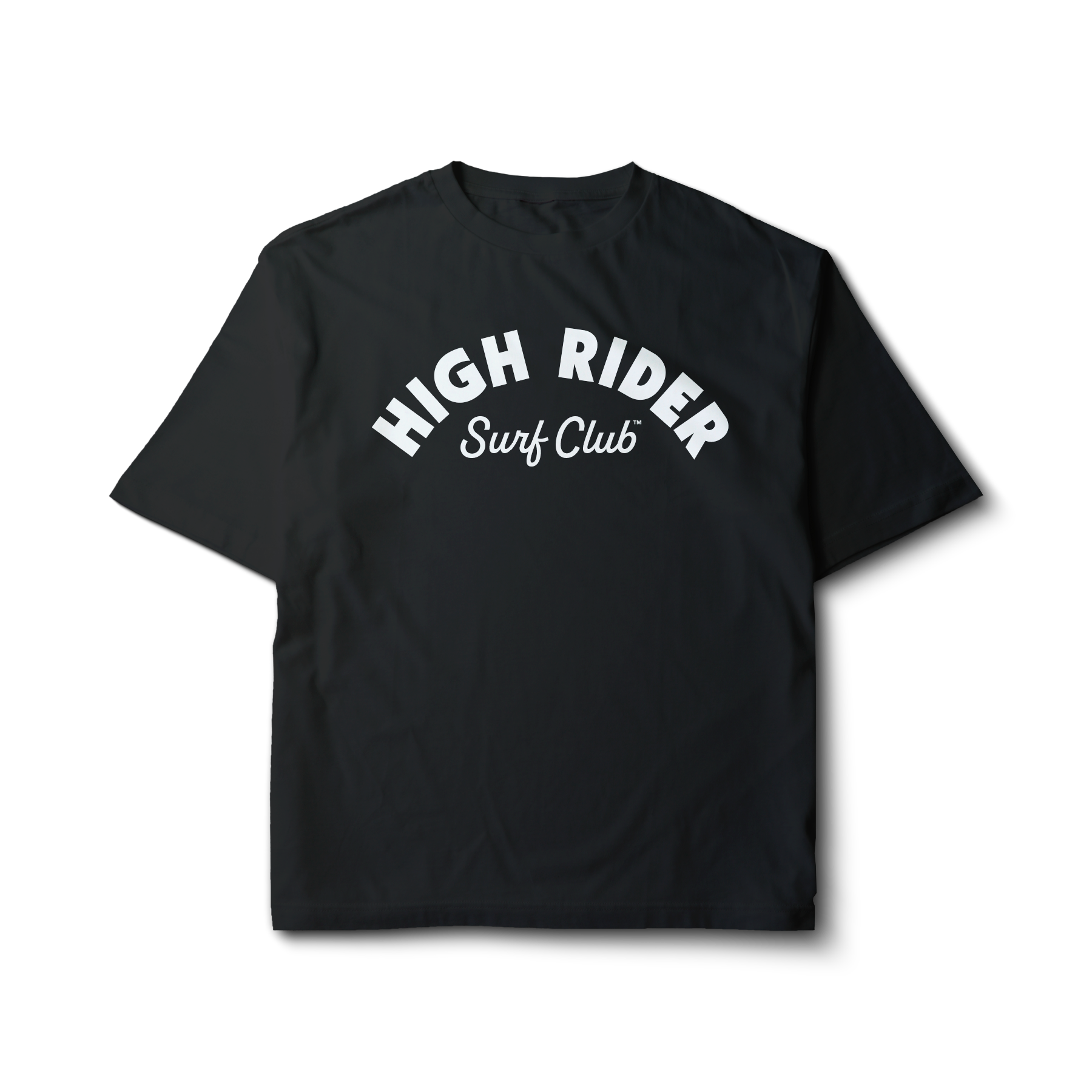 High Rider Block Logo Surf Club Tee