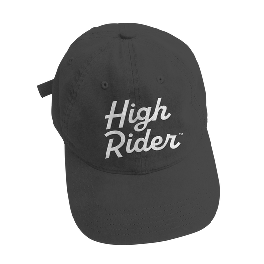 High Rider Script Logo Dad Hat