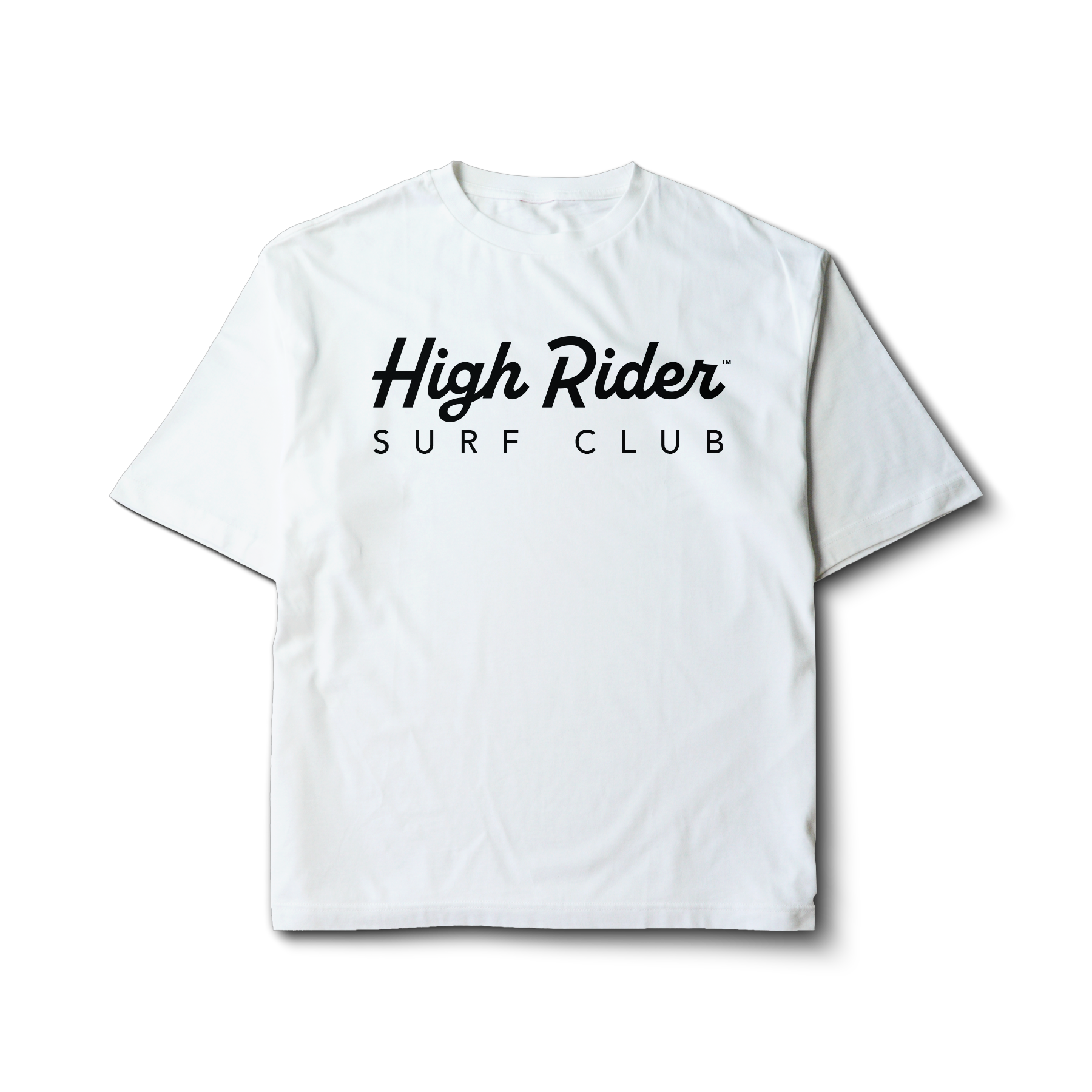 High Rider Script Logo Surf Club Tee