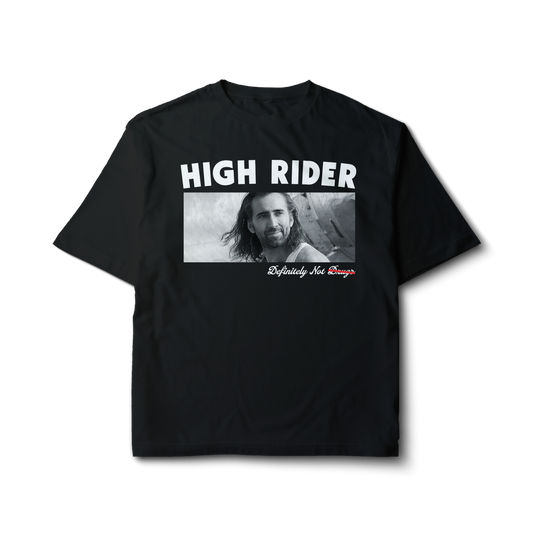 High Rider Not Drugs Cage Graphic Tee