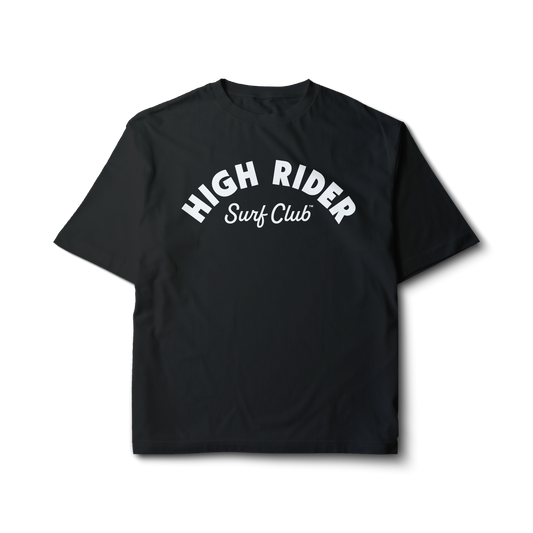 High Rider Block Logo Surf Club Tee