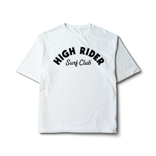 High Rider Surf Club Block Logo Tee
