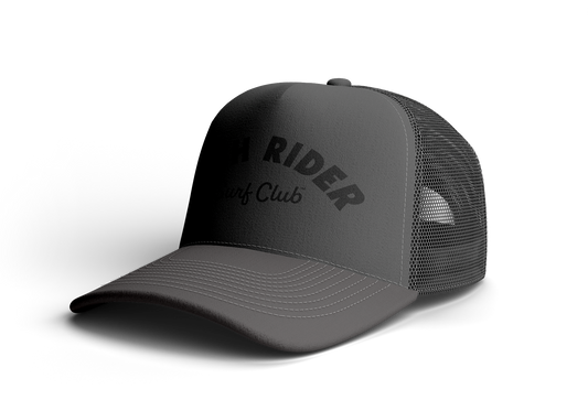 High Rider Surf Club Block Logo Trucker Hat